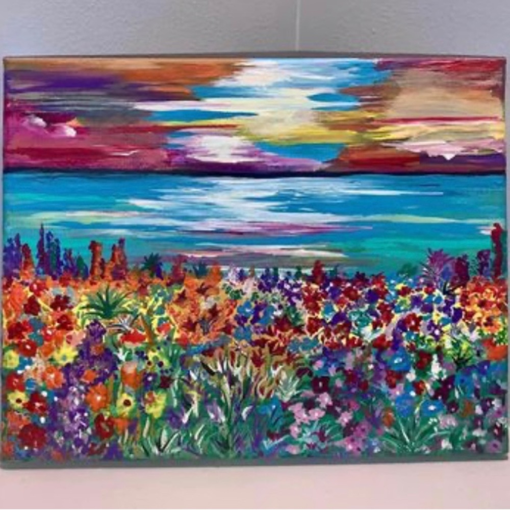 Small ( 8” x 10”) painting by Artist